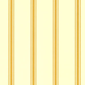 Dollhouse Miniature Wallpaper:1/2" Scale Urn Matching Gold Stripe